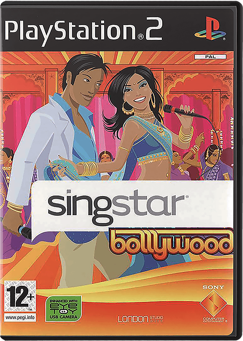 Singstar Bollywood box art for Playstation 2